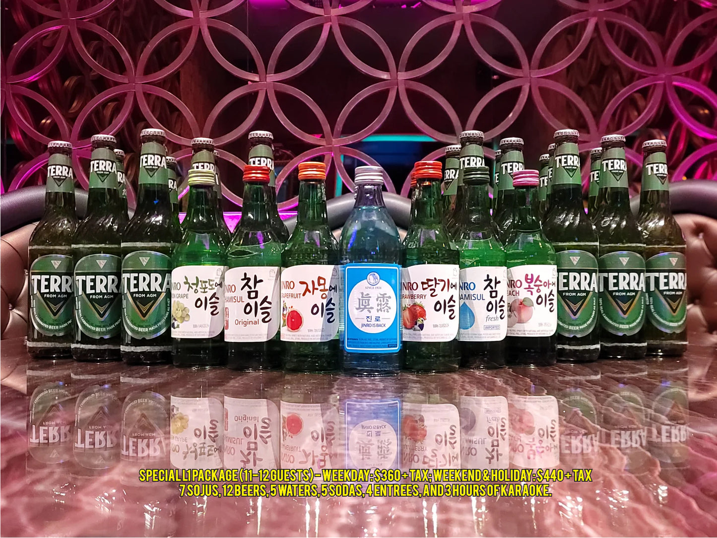 Special L1: Large Karaoke Room 11-12 Guests (DEPOSIT)