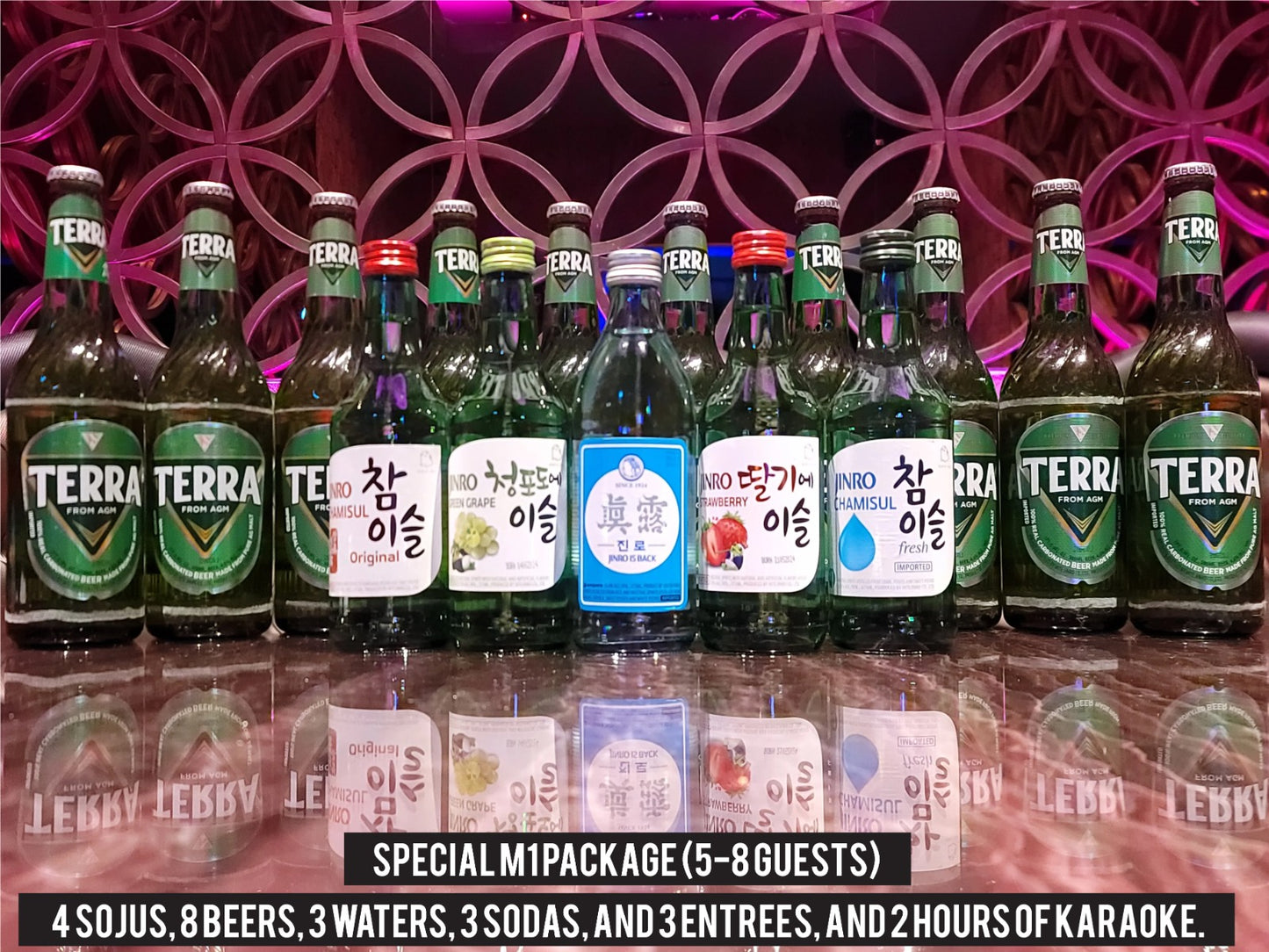 Special M1: Medium Karaoke Room 5-8 Guests (DEPOSIT)